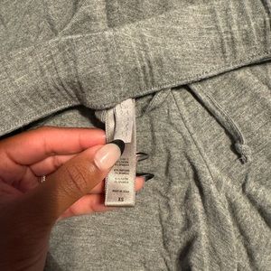 Gray Skims sleep shorts